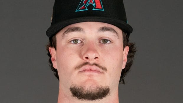 Arizona Diamondbacks left-handed pitcher Blake Walston on Photo Day at Salt River Fields.